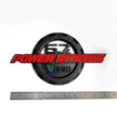 6.7L Powerstroke Turbo Diesel Emblem Badge for 2011-16 Ford Super Duty (Black/Red/Chrome) 2-Pack