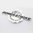 6.7L Powerstroke Emblem Badge for 2011-2024 Ford Super Duty F250 F350 (Black/Chrome/Red) 2-Pack