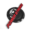 6.7L Powerstroke Emblem Badge for 2011-2024 Ford Super Duty F250 F350 (Black/Chrome/Red) 2-Pack