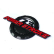 7.3L Powerstroke Emblem 3D Badge for Ford Super Duty F250 F350 F450 (Black/Chrome/Red) 2-Pack